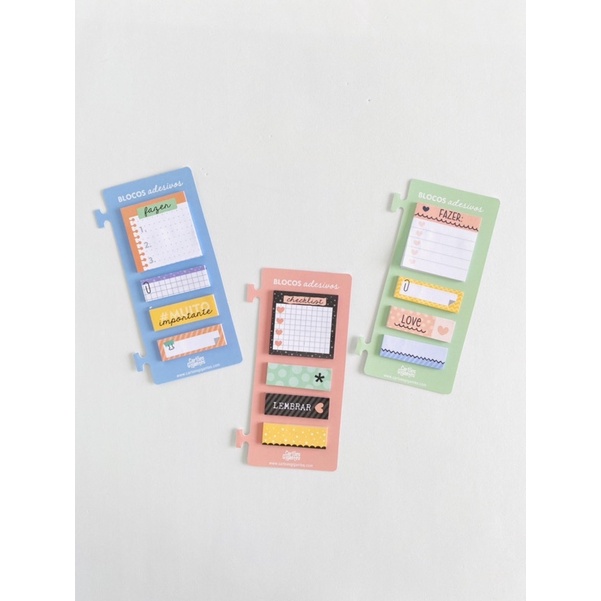 Blocos Adesivos / Sticky Notes - Cartões Gigantes | Shopee Brasil