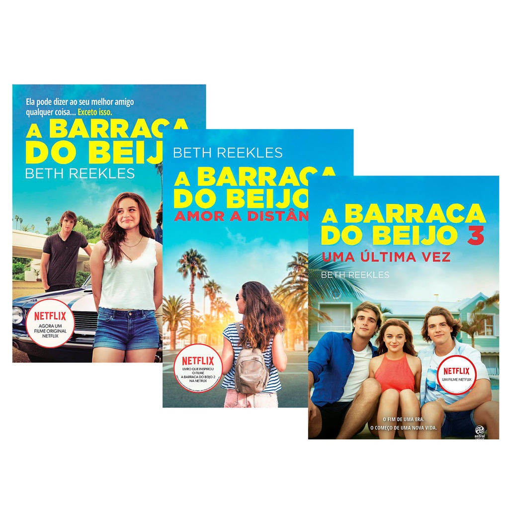 Kit Colecao A Barraca do Beijo - 3 Livros - Beth Reekles | Shopee Brasil
