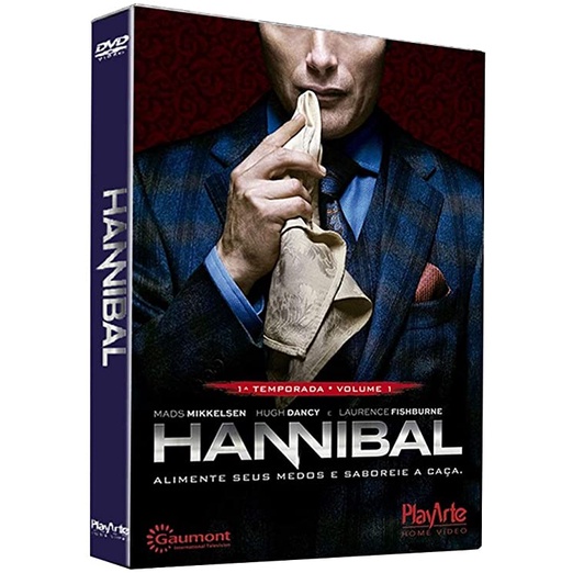 Dvd Hannibal 1 Temporada Volume 1 2 Discos Original e Lacrado