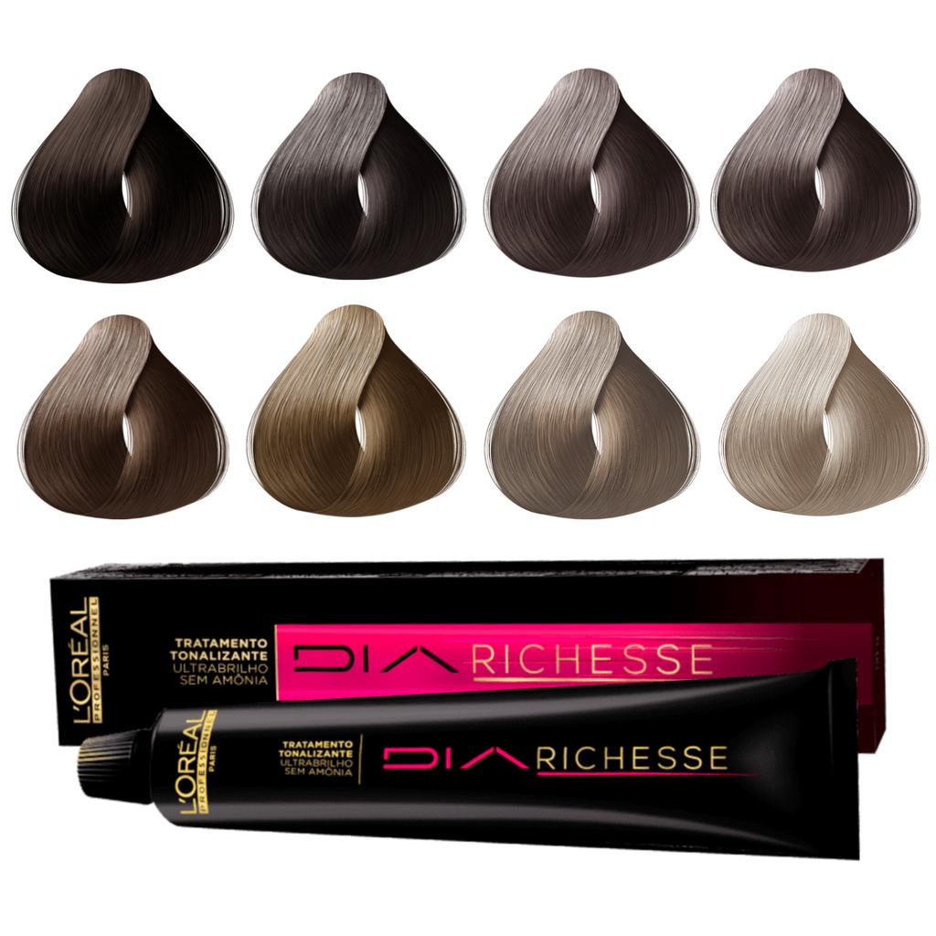 Tonalizante Capilar Diarichesse Tubo de 50g | Escolha a Tonalidade | L ...
