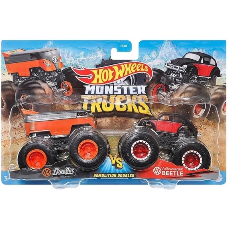 Conjunto de Pista Hot Wheels - Monster Trucks - Desafio do Giro - Demo  Derby - Mattel - superlegalbrinquedos