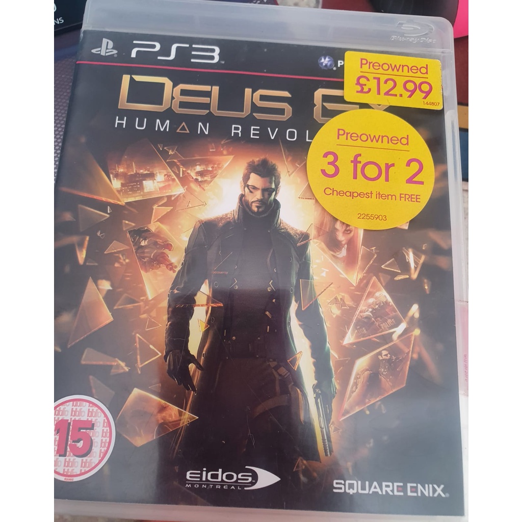 Jogo Deus Ex: Human Revolution - PS3