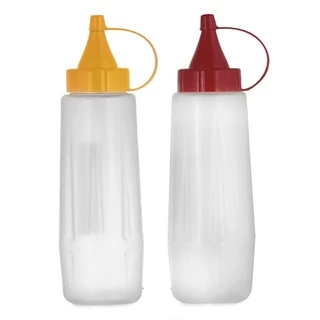 Kit 2 Bisnagas Plásticas Tubo PP