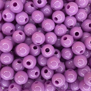 Neon Purple Pony Beads