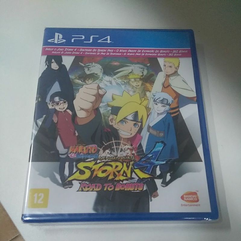 Jogo Ps4 Naruto Storm 4 Road To Boruto Midia Fisica