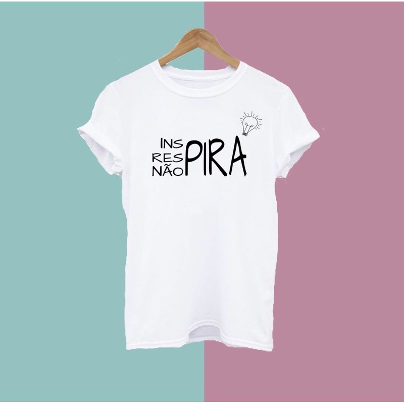 Camiseta manga corta algodón orgánico Respira YogaRespira paz