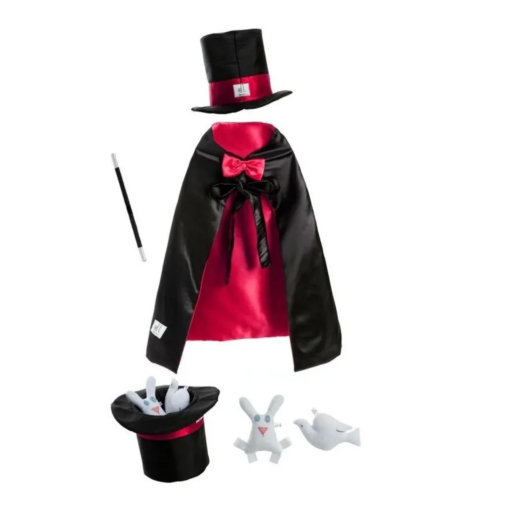 Kit Mágico Fantasia Infantil com Cartola e Acessórios | Shopee Brasil
