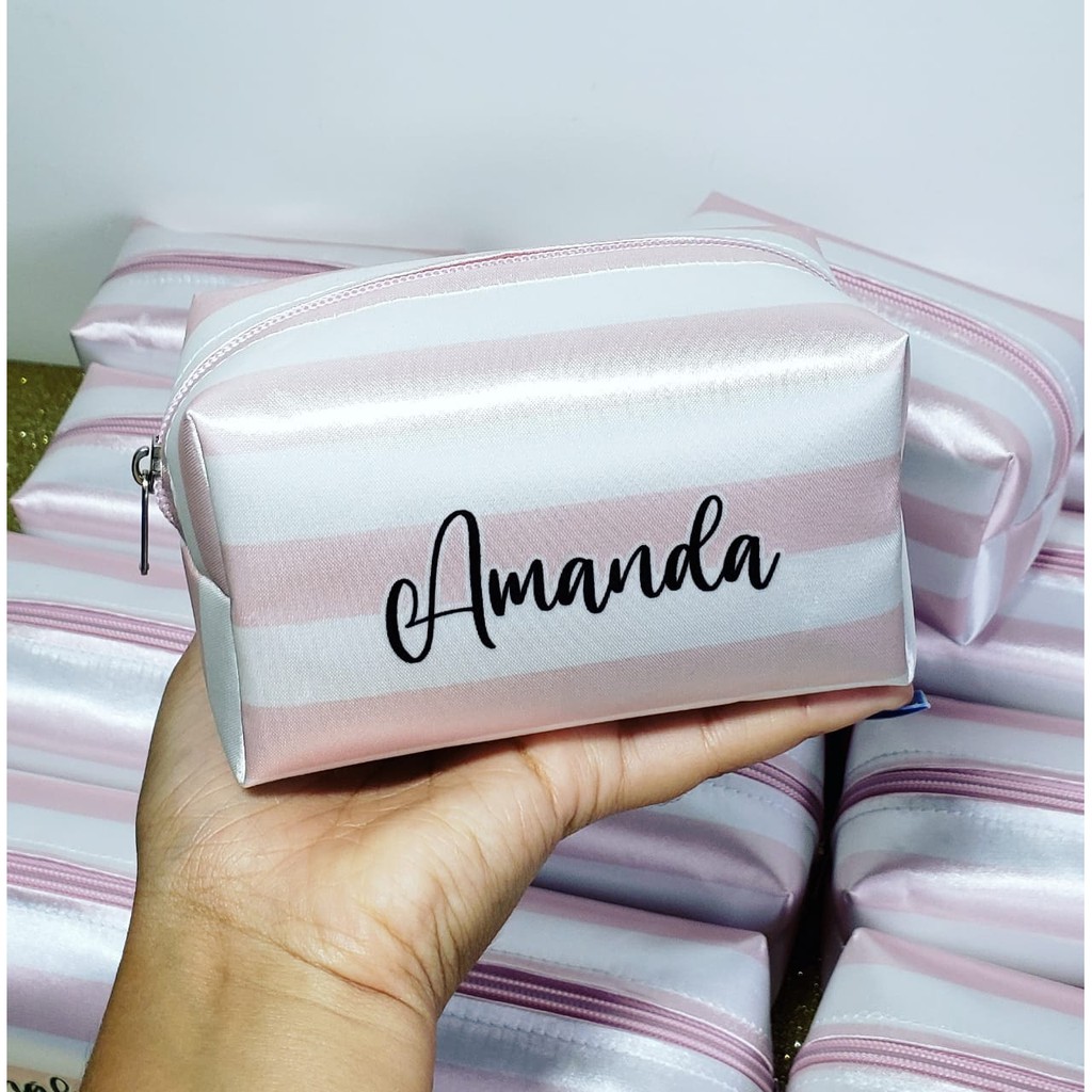 Necessaire Personalizada Para Madrinha - TAMANHO MINI