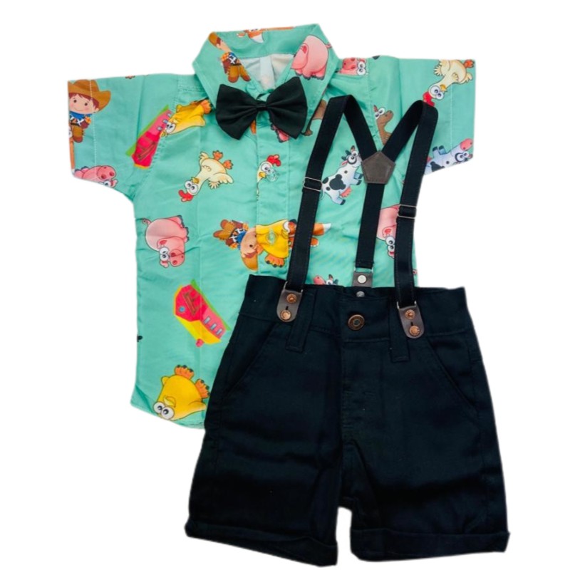 Roupa da fazendinha store infantil