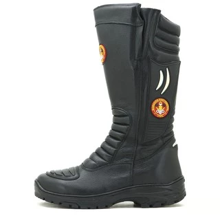 Bota Militar Bombeiro Em Couro Legítimo - 295