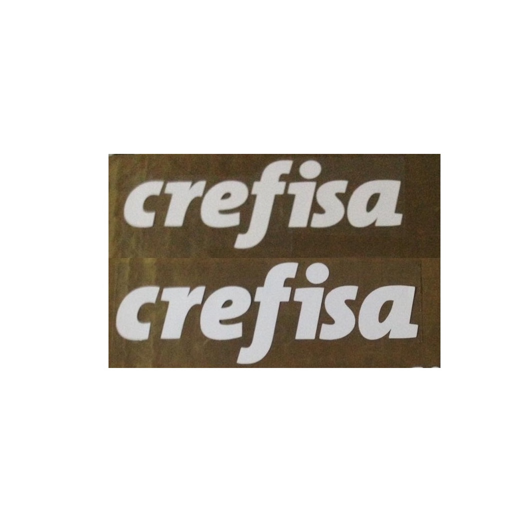 Kit Transfer Patrocínios Camisa Crefisa Master silks