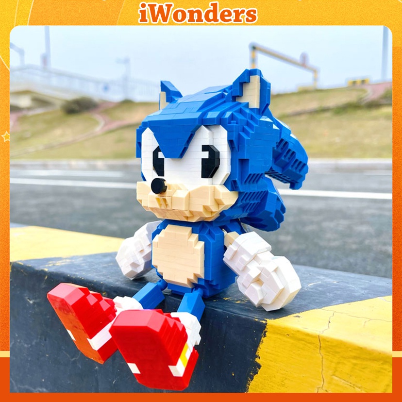 Nano Blocos Sonic The Hedgehog Game Cartoon MOC Building Blocks ...