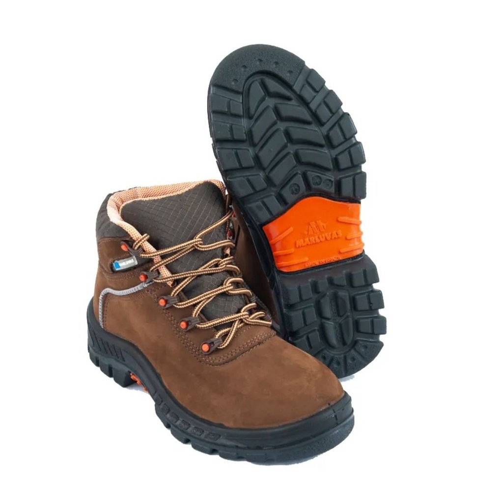 Botina de Segurança Premier Marluvas Marrom 75BPR29-MSMC-BP com CA