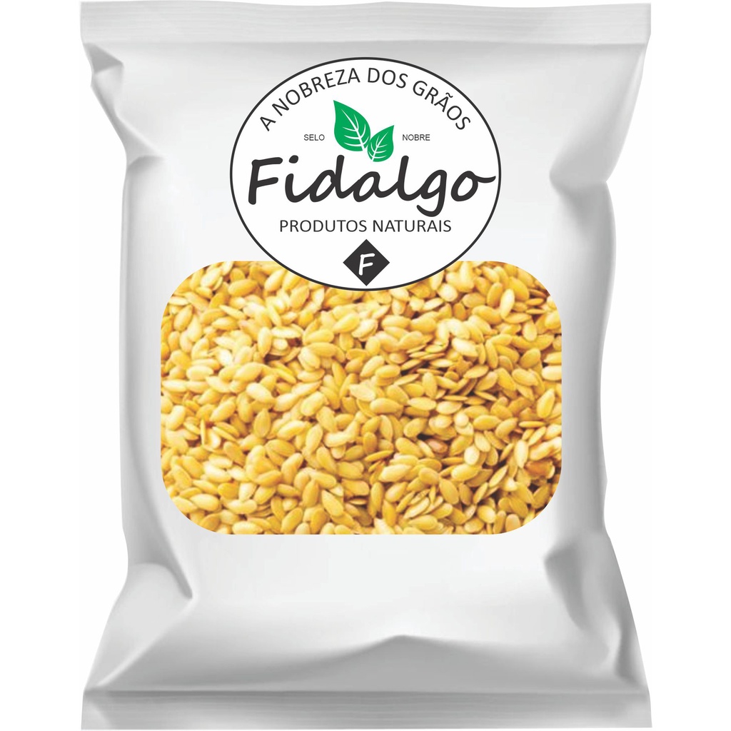 Semente De Linhaça Dourada Suprema 1kg