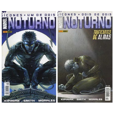 HQ Ícones - Noturno - Minissérie Completa (Kit com 2 Revistas)