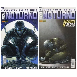 HQ Ícones - Noturno - Minissérie Completa (Kit com 2 Revistas)