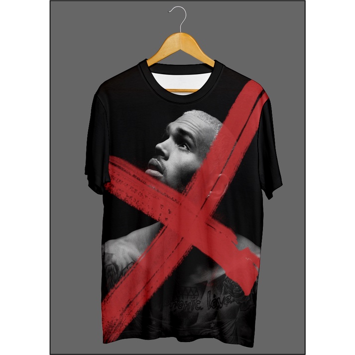 Camiseta Camisa Blusa Chris Brown Album X Musica Hiphop Breezy Shopee Brasil 5442