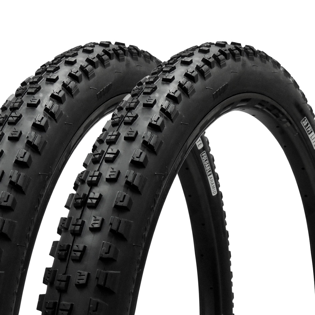 Kit 2 Pneus Maxxis Hookworm 20x1.95 (Arame) Preto - Melhora o Preço