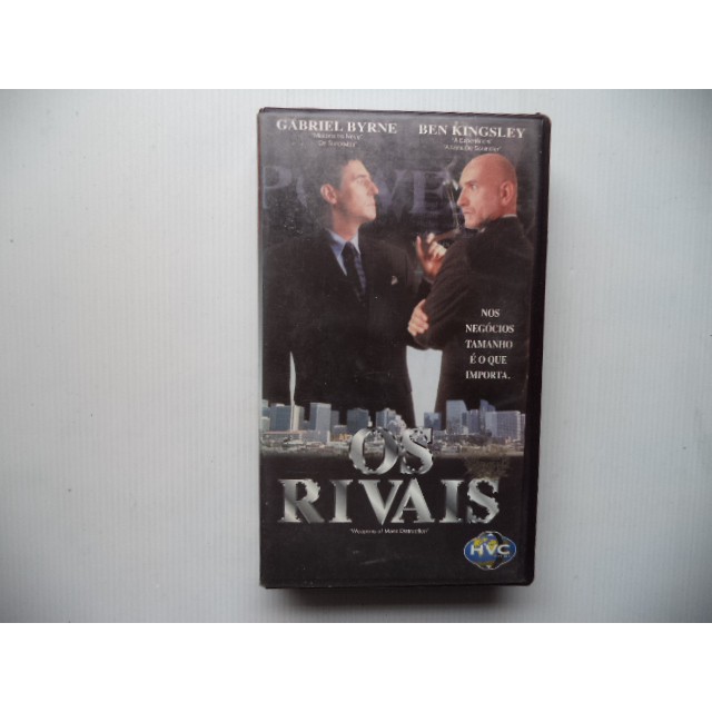 Fita Vhs Filme Os Rivais Original Legendado | Shopee Brasil