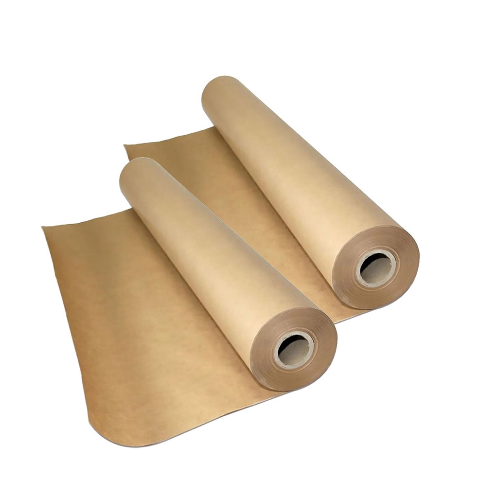 Papel Kraft 80g Com 90cm De Largura x 50 Metros Monolúcido