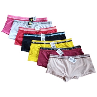 Kit 10 Calcinhas Box Boxer Feminina Microfibra Adulto | Cueca Box Boxer Feminina