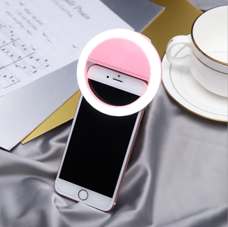 Luz Selfie Ring Light Clipe Anel Led Fotografia P/ Celulare