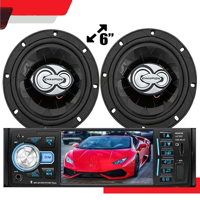 Som Pra Carro Multimidia Rádio Dvd Mp4 Espelhamento Android