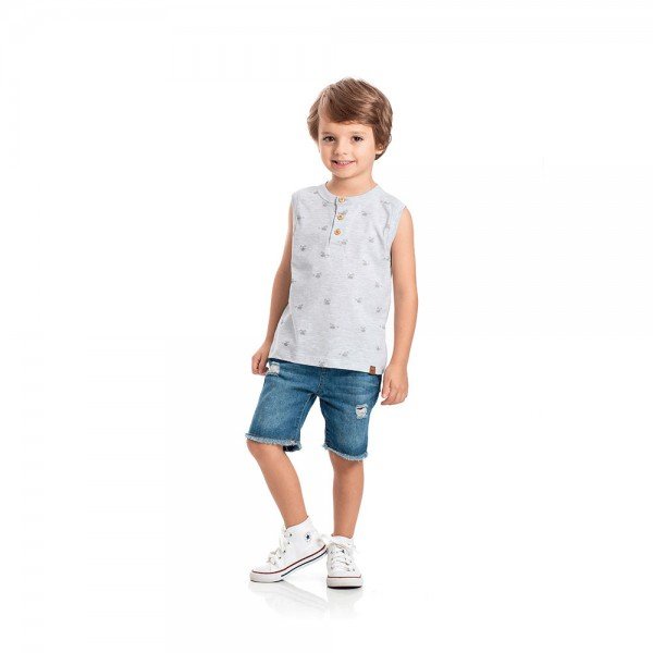 Camiseta Infantil Menino Estampa Jogos - Marshoes