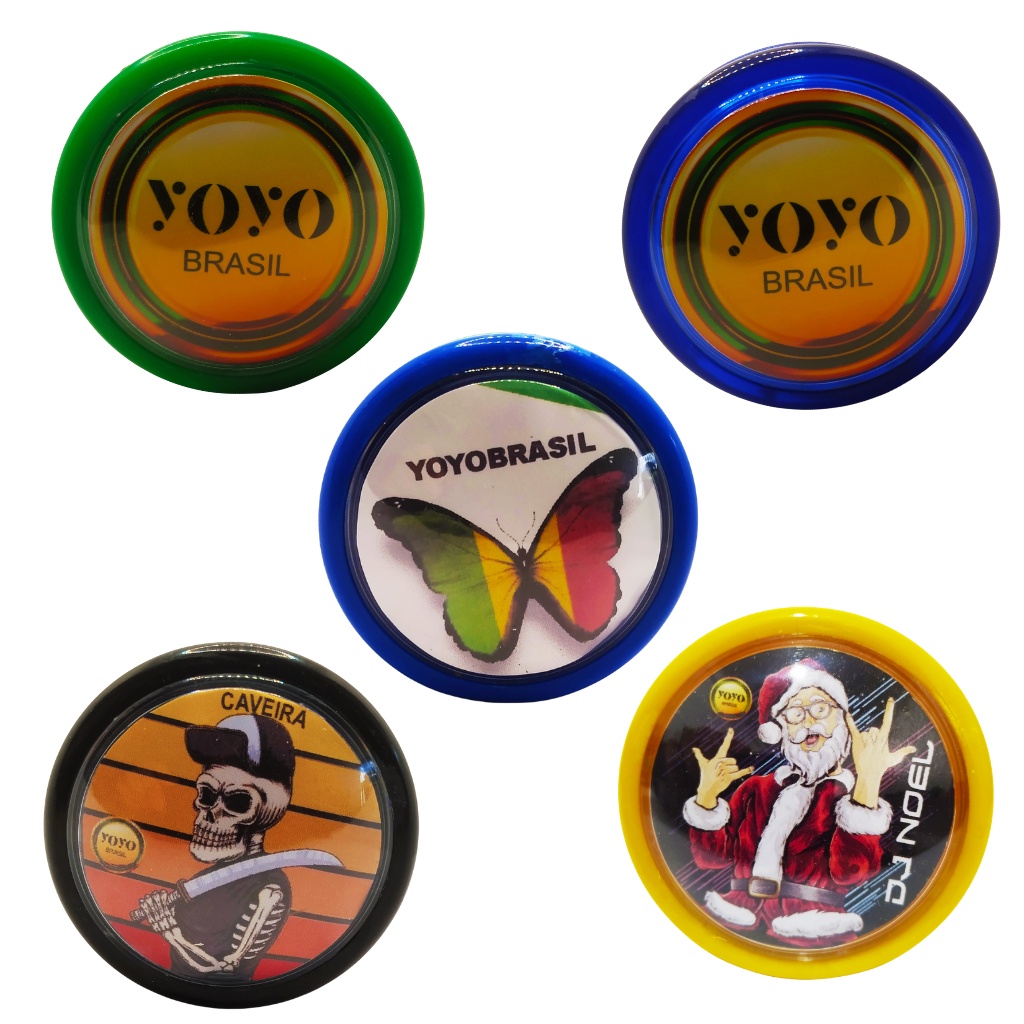 kit 10 ioios brinquedos yoyo Profissional YOYOBRASIL ioio Shopee Brasil