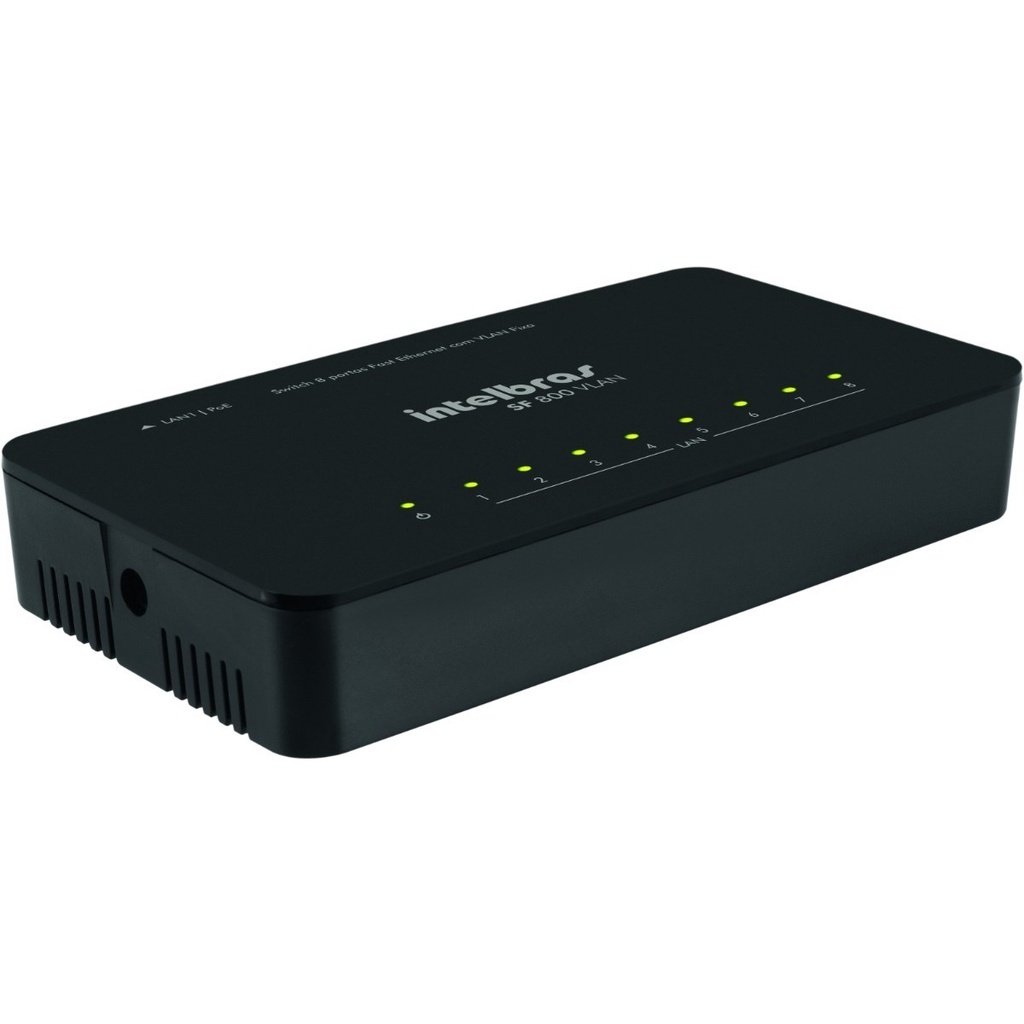 Switch 8P Fast Poe Passivo SF8000Q Intelbras | Shopee Brasil