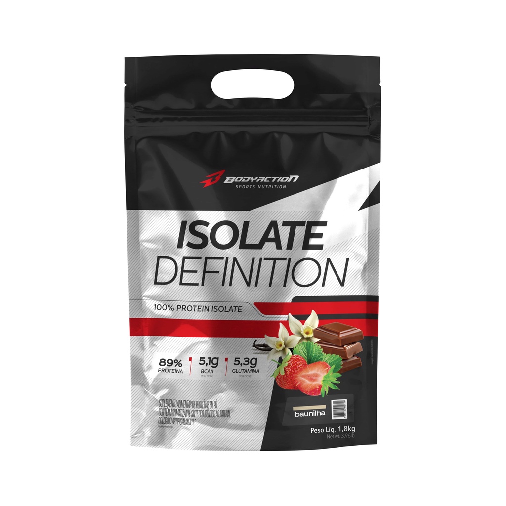 Isolate Definition Whey Isolado Refil 1.8kg – Bodyaction