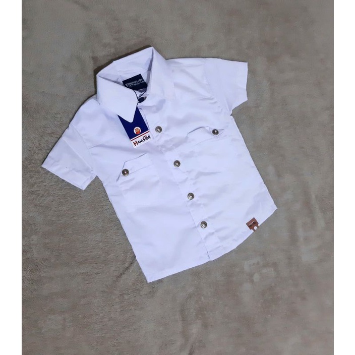 Camisa social branca masculina clearance infantil