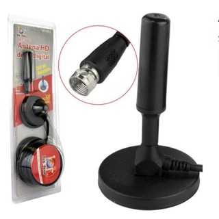 Antena Hd De Tv Digital Interno Externo 3m Cabo