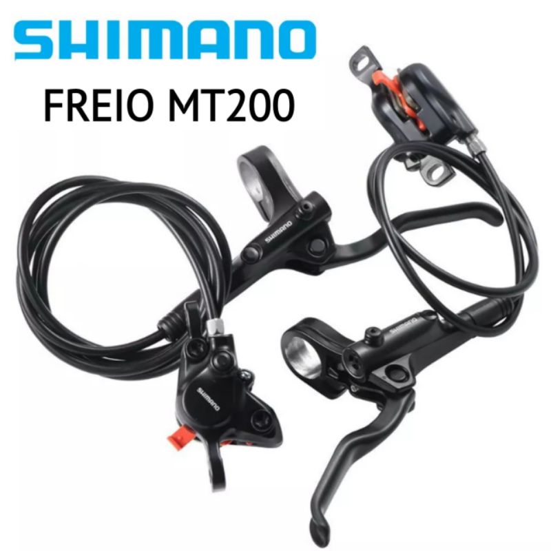 mt200 Shimano Freio a disco hidráulico ORIGINAL | Shopee Brasil