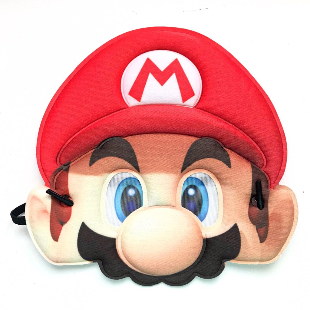 Máscara Mario e Luigi Super Mario Bros | Shopee Brasil