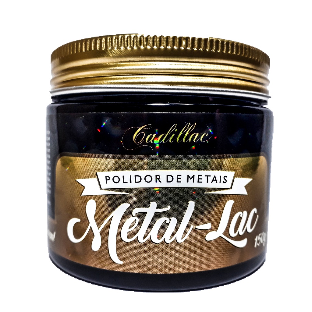 Polidor de metais cromo aluminio Cadillac Metal lac 150g