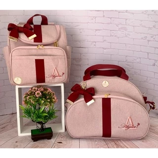 Kit Bolsa Luxo Com 2 Peça