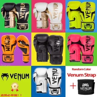 12oz venum Challenger 2.0 Luvas De Saco De Boxe Profissional Muay Thai Para Treinamento De 14oz strap 2,5m