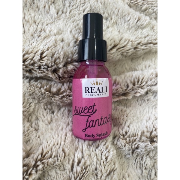 body splash sweet fantasy 60ml Reali perfumaria | Shopee Brasil