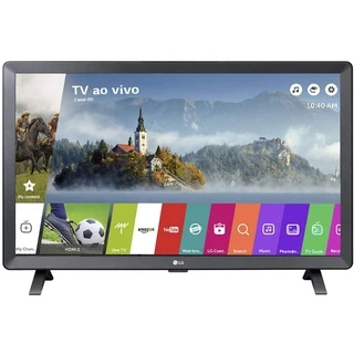 Monitor Smart TV LED 24” LG 24TL520S HD 2 HDMI 1 USB WiFi