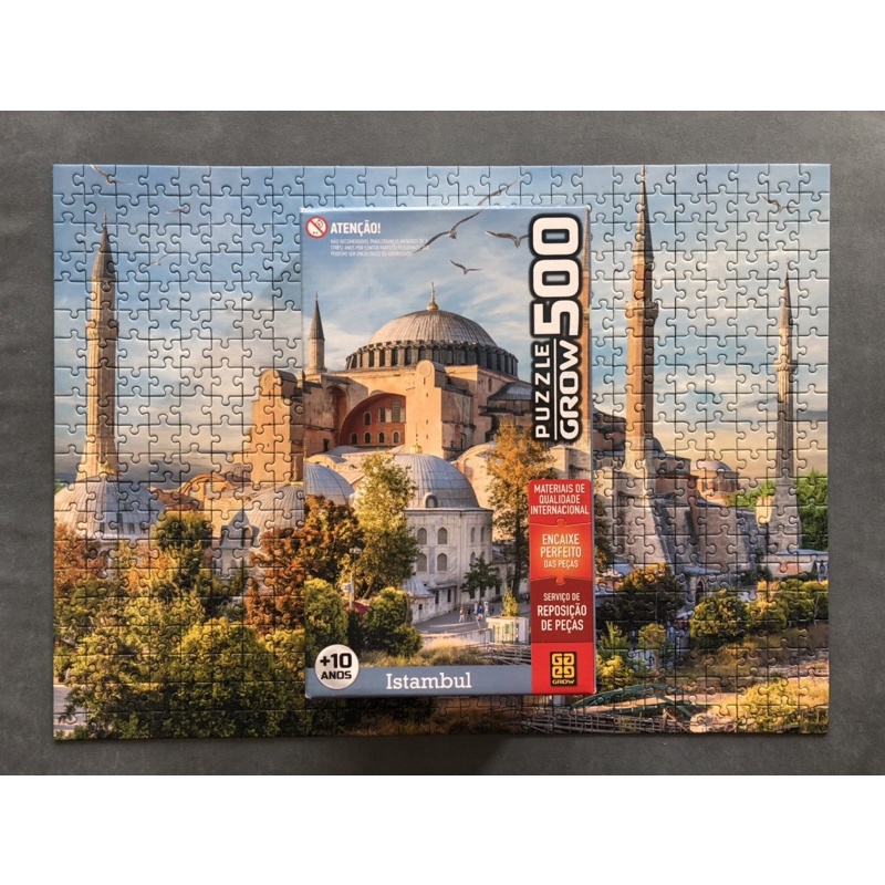 Puzzle Quebra Cabeça 500 Peças Istambul – Grow - Livraria e