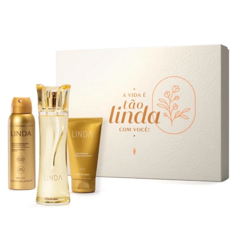 kit presente Linda o Boticário | Shopee Brasil