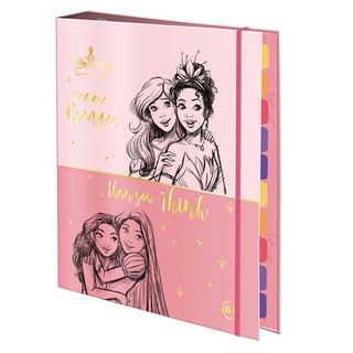 Fichário Colegial DAC Princesas c/ 48 folhas