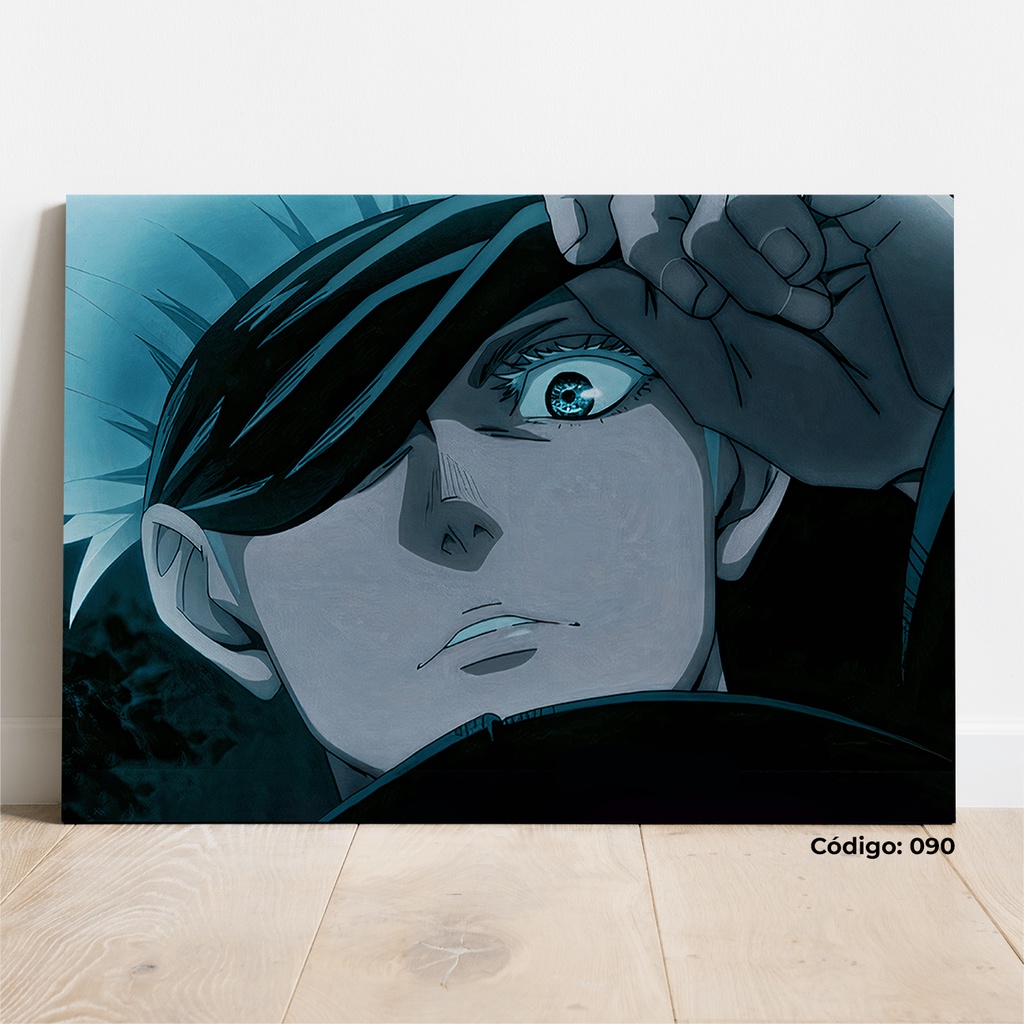 Satoru Gojo - Jujutsu Kaisen - Quadro MDF 14x20 | Shopee Brasil