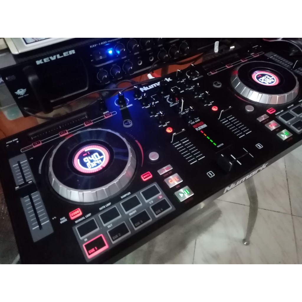 Numark Mixdeck Quad Deck 4 Channel Dj Controller Shopee Brasil