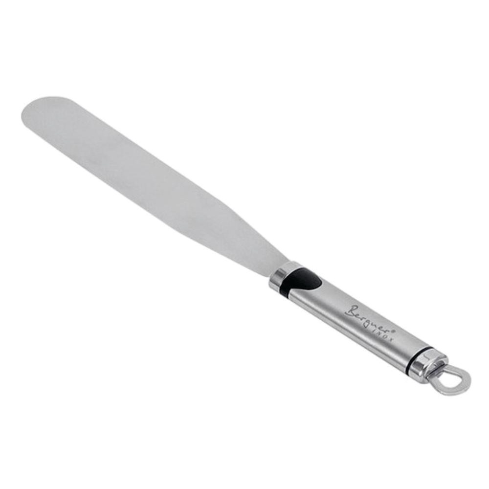 Espatula Confeiteiro Reta Profissional Inox 35cm Bergner
