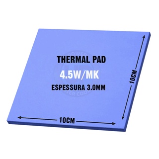 Pad thermique 12.8 W / mk 85x45mm Résistance thermique Résistance