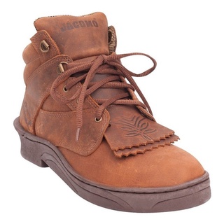Coturno Country Crazy Amêndoas Couro Jácomo T004/us