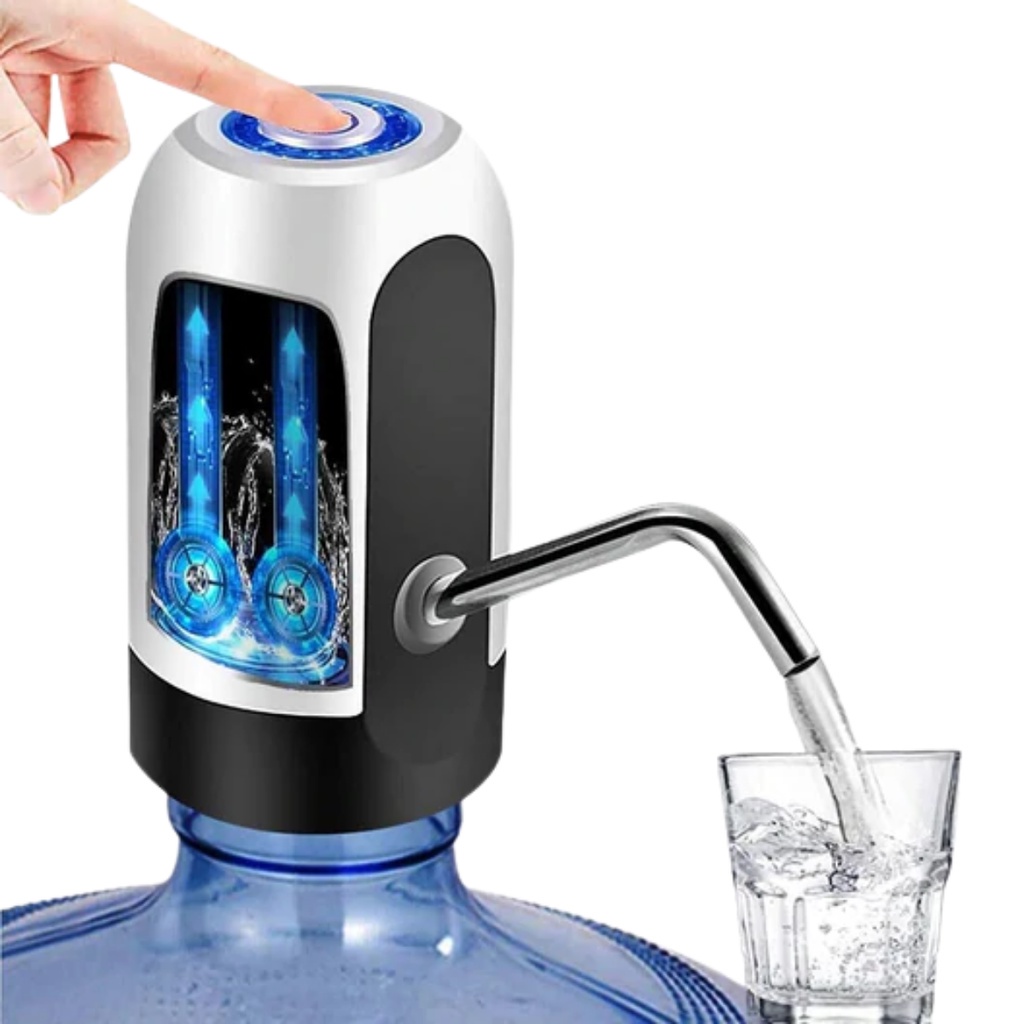 Bomba Elétrica para galão Universal com Carregamento USB Garrafão/Galão de Água Bomba De Água
