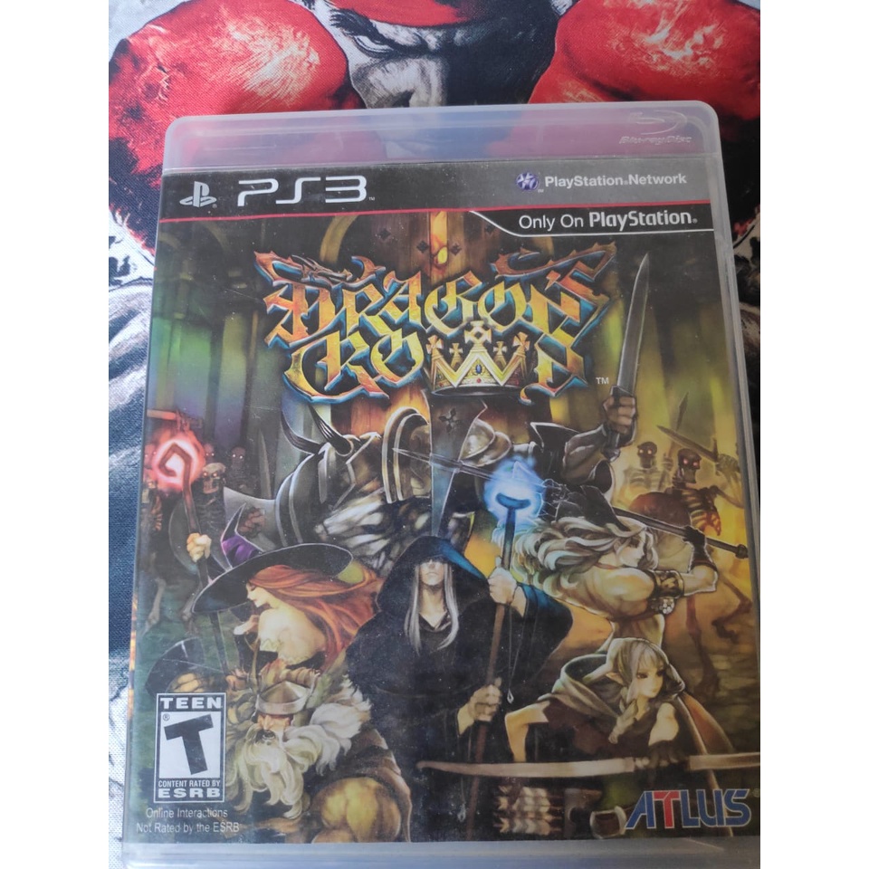 Jogo Dragon's Crown Ps3 - Playstation 3 - Play 3 mídia física original dragon crown